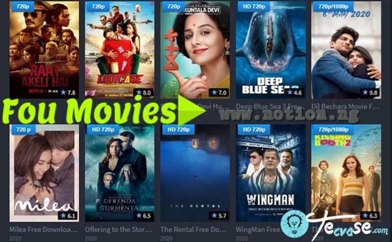 FouMovies 2021 – Latest Fou Movies Download New HD Bollywood Movies, Old Hollywood Movies Illegal Website News