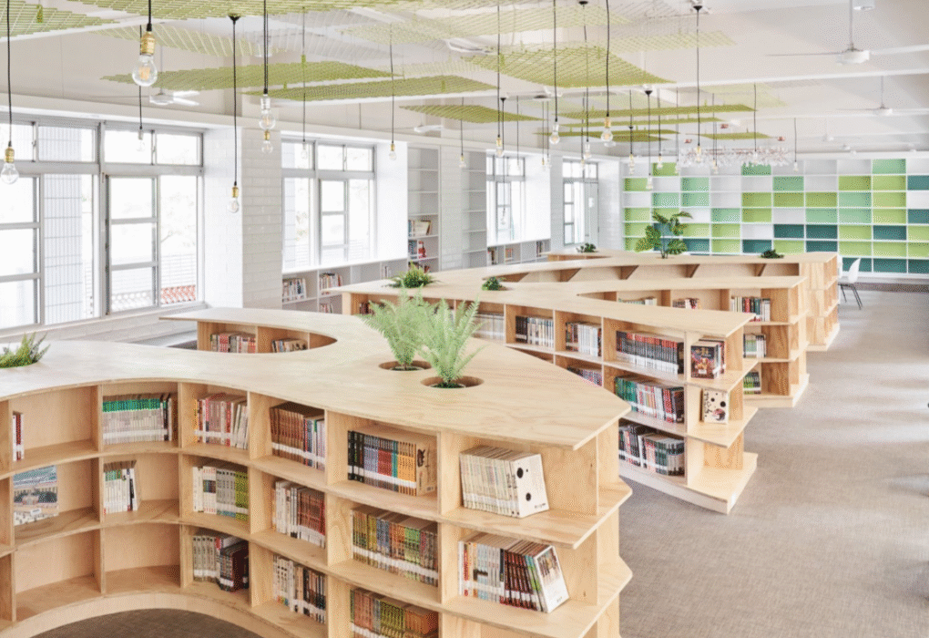 library interior design