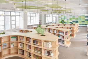 library interior design
