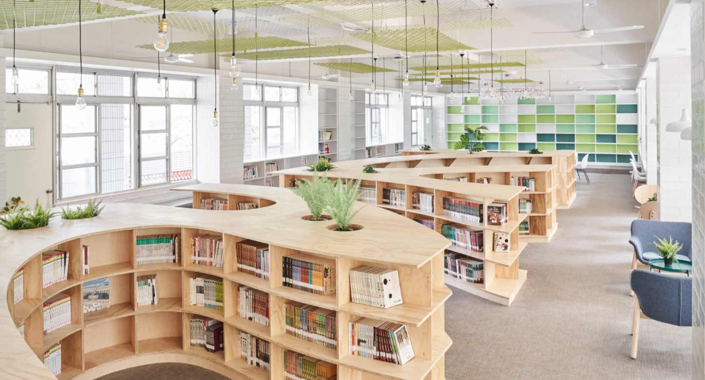 library interior design